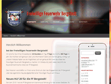 Tablet Screenshot of ff-bergstedt.de